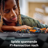 LEGO Speed Champions Mclaren Formel 1 racerbil 2023, leksak för 9+ år gamla pojkar och flickor som gillar att leka självständigt, byggbar fordonsmodell, barnrumsinredning 76919 Byggset Besuche den LEGO-Store