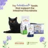 Almo Nature Functional - Tarmhjälp - Våtfoder för vuxna och mogna katter med känsliga tarmar - med fjäderfä - stödjer mikrobiomet - 70 g (förpackning med 30)