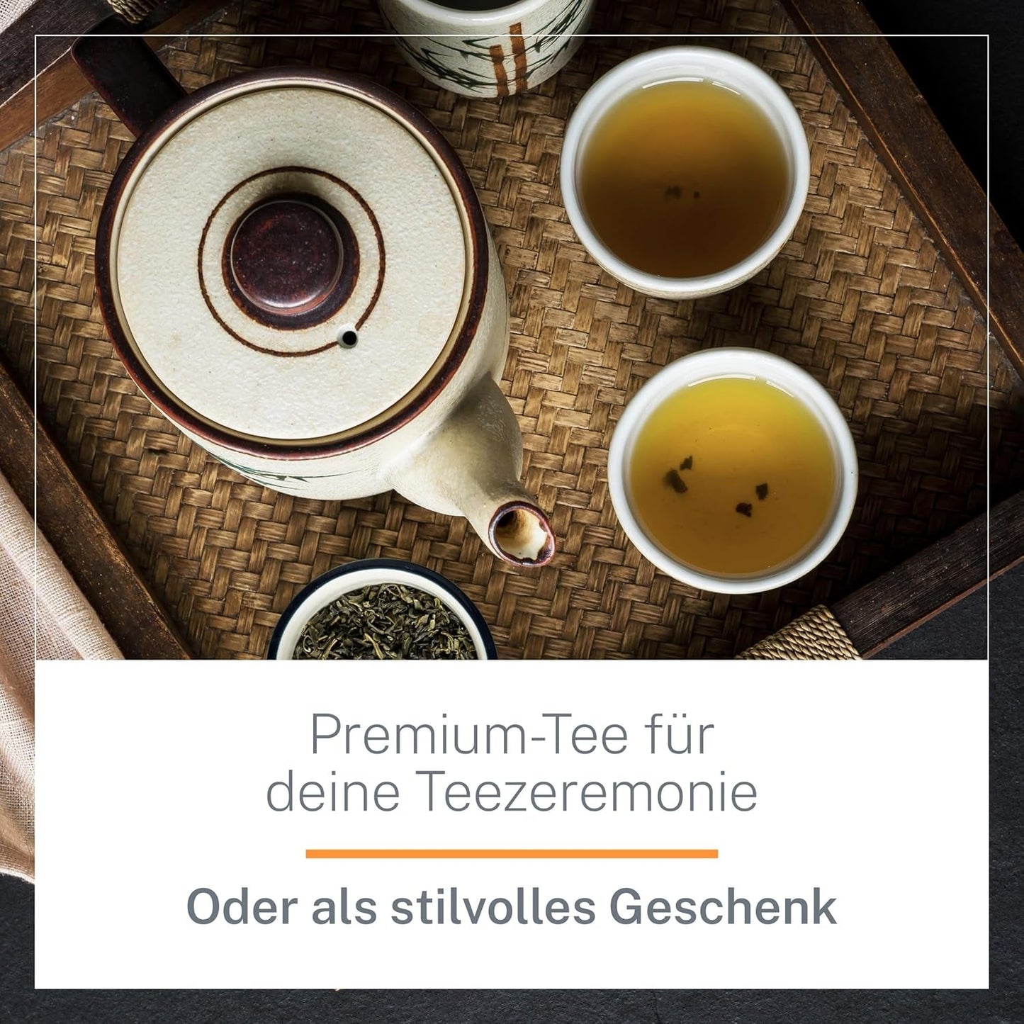 Ti Guan Yin Bio Oolong Tea 100g - Högkvalitativt ekologiskt Oolong-te från Kina - Wu Long (ceremoniell kvalitet) - För teälskare och kännare - Mycupoftea