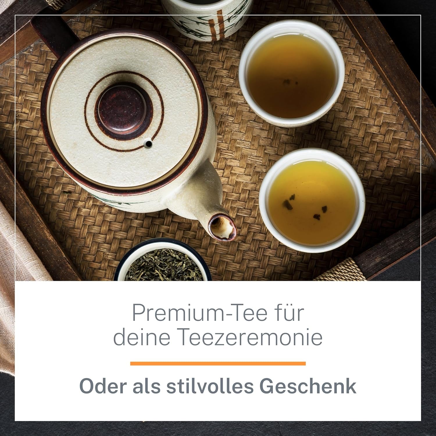 Ti Guan Yin Bio Oolong Tea 100g - Högkvalitativt ekologiskt Oolong-te från Kina - Wu Long (ceremoniell kvalitet) - För teälskare och kännare - Mycupoftea