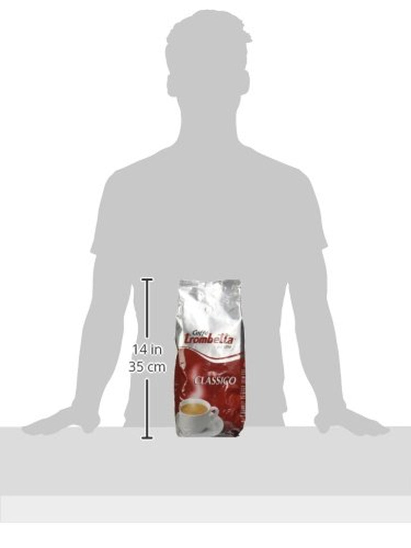 Caffè Trombetta Italien Kaffee Geröstete Kaffeebohnen, klassisk. En perfekt Harmonie zwischen Aroma och Körper - 1 kg