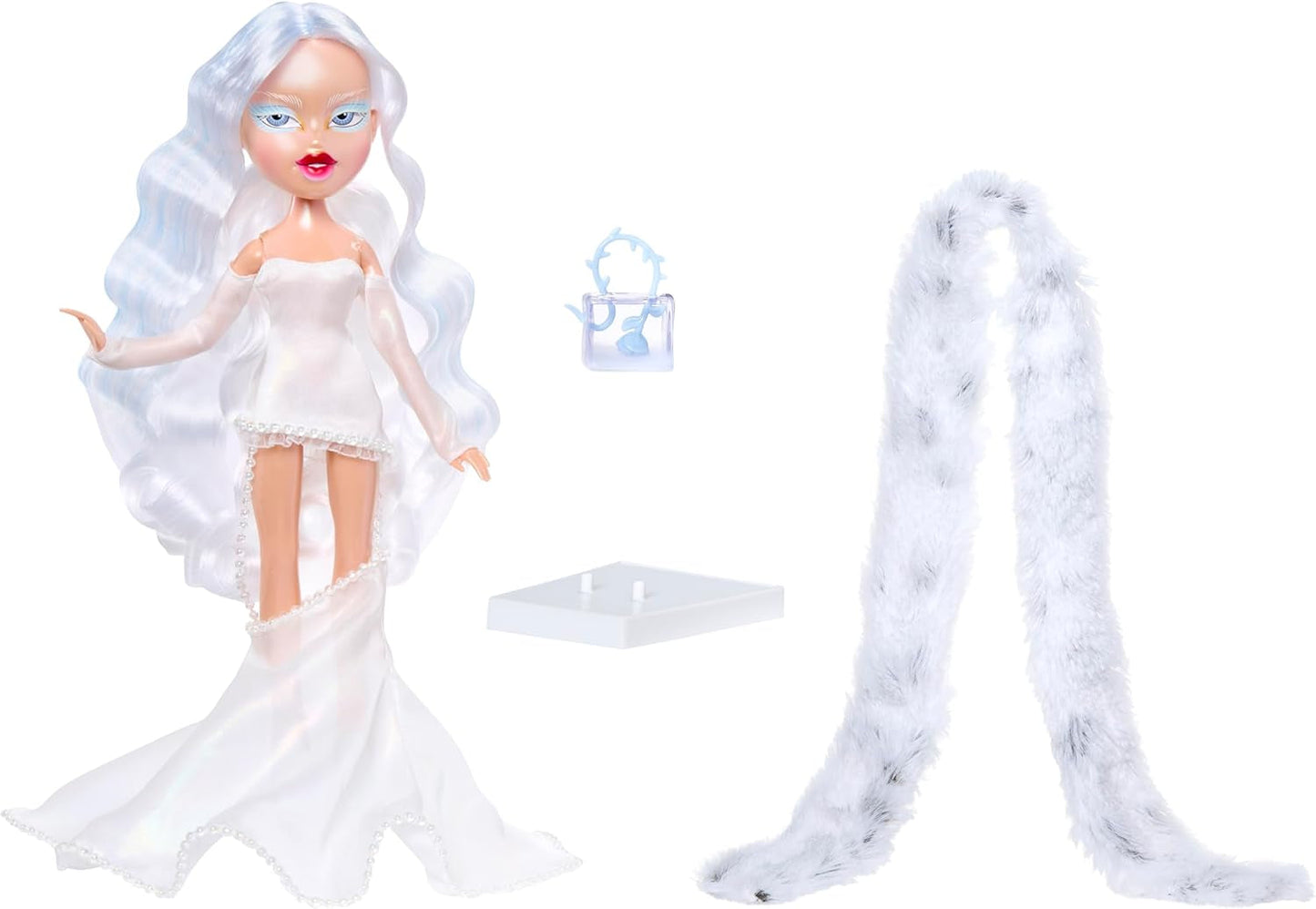 Bratz Holidayz Frosty Nightz - Chloe Doll (Collector's Edition) med riktiga kläder och accessoarer