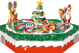 Kinder Mix jultallrik - läckra chokladspecialiteter från Kinder-sortimentet - 143g