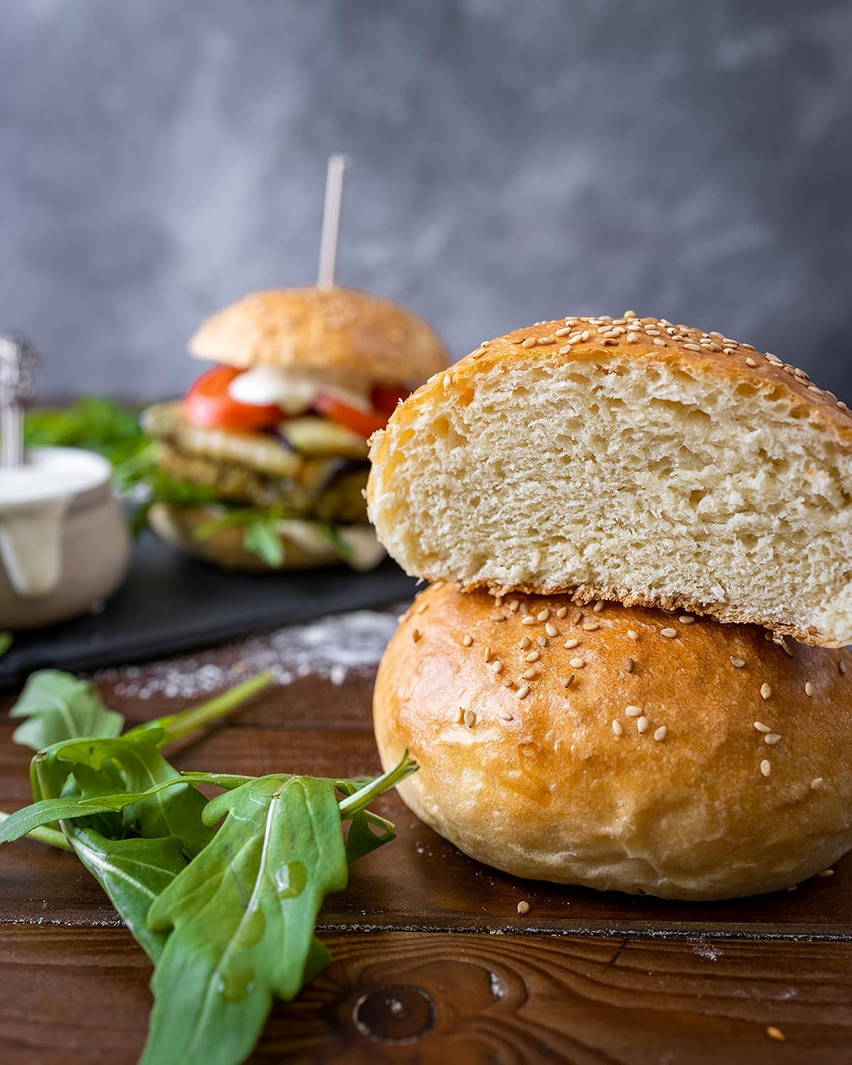 RUF Lievito Madre Sauerteig, Milder Weizen-Sauerteig, Mutterteig, Kurze Teigruhe Durch Enthaltene Trockenhefe, Lievito Madre Getrocknet Für Brot, Baguette, Focaccia, 3X35G Blandning för bakning och matlagning Naty Shop