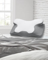 2 i 1 nackkudde Kudde Memory Foam Kudde Ergonomisk ortopedisk kudde 2 Sovhöjd Nackstödskudde för sida / rygg / magstöd Cervikala ortopediska kuddar Naty Shop