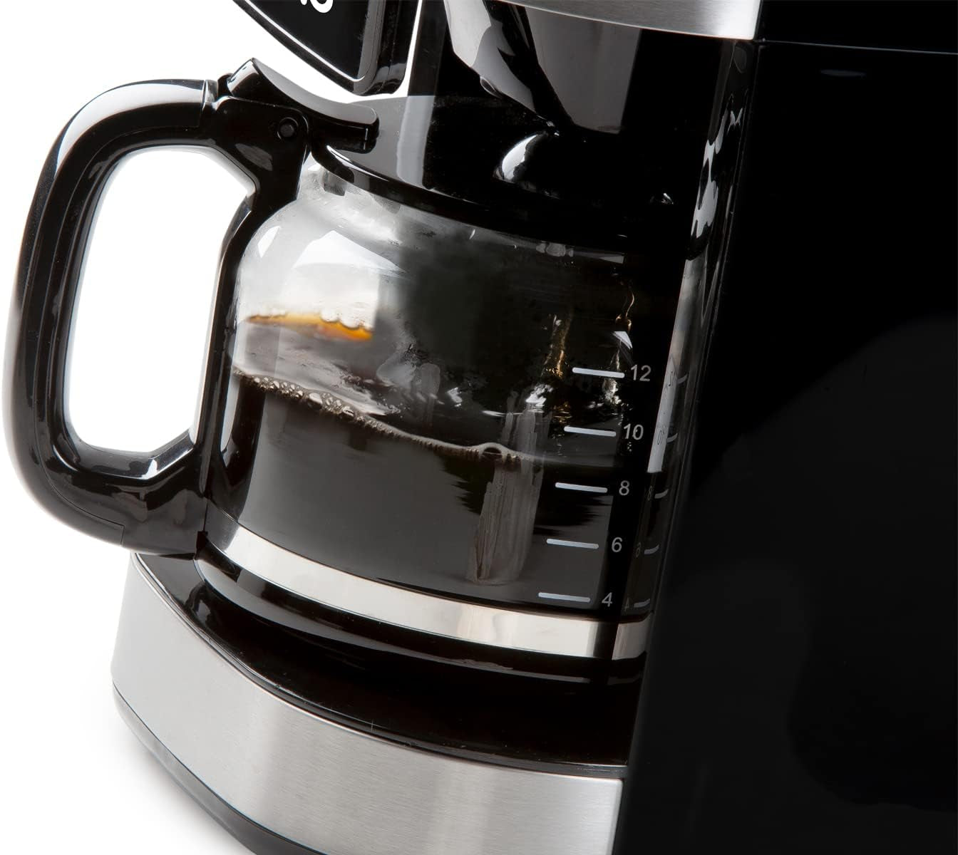 DOMO DO721K "Grind and Brew" espressomaskin - Bean-to-Cup-funktion - LCD-display - För malet kaffe eller hela bönor - 1,5 L