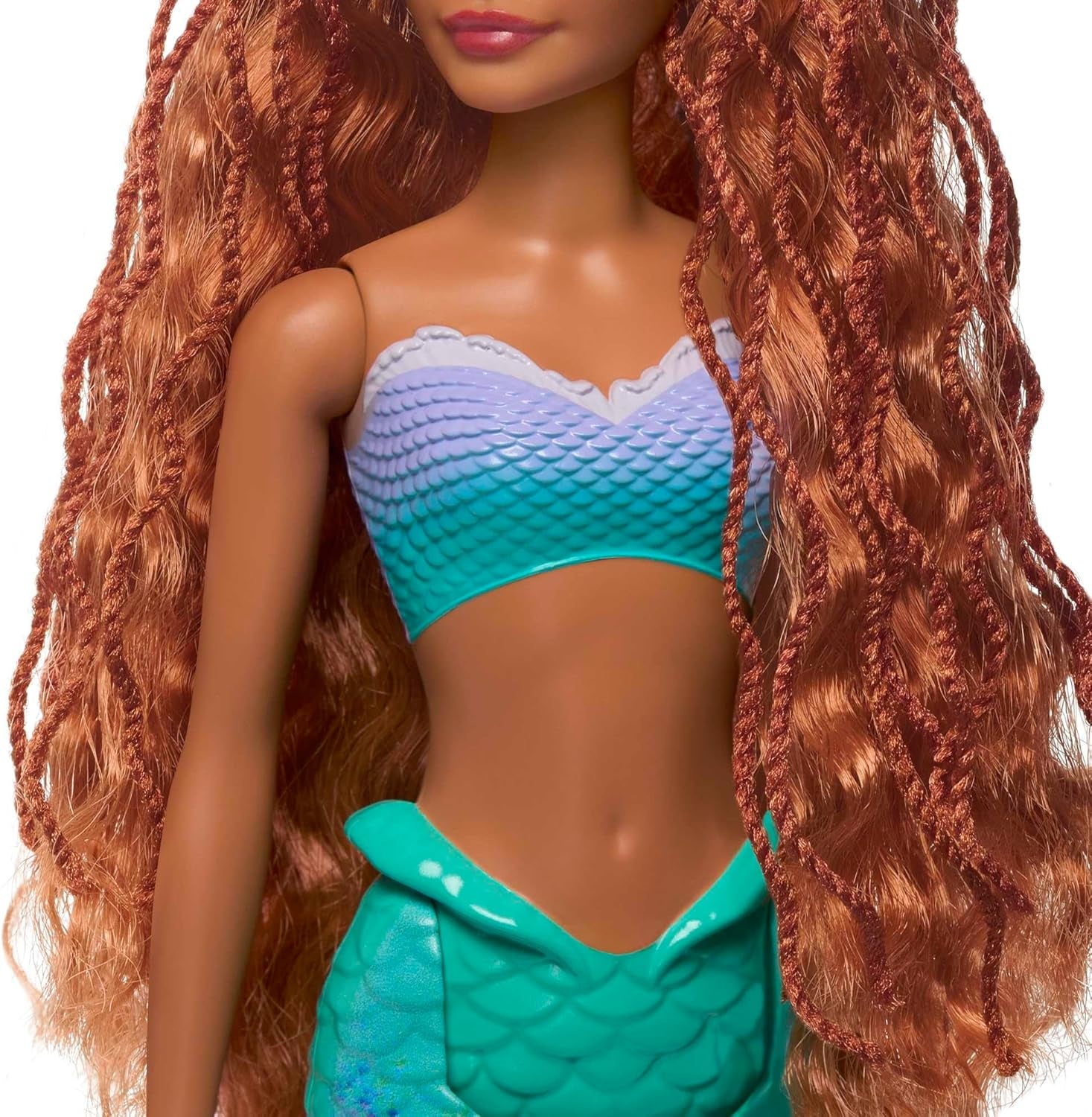 Mattel Disney Ariel - The Little Mermaid Doll, Inspirerad av The Little Mermaid Movie, Mermaid Toy, Positionable, Disney Gifts, Toy for Ages 3 and Up, HLX08