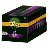 Kaffeekapseln Lungo Intenso, Intensität 8 av 12, 10 x 20 Getränke & Kaffeekapseln Espresso Intenso, Intensität 10 av 12, 200 Nespresso®* kompatibel Kapseln, 10 x 20 Getränke