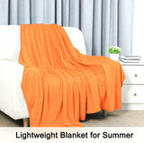 Sourcing Karta Mysig filt täcke överkast Mjuk & varm fleecefilt som sofffilt Sofffilt Vardagsrum och mysig filt Mjuk plyschfilt Orange 150X200Cm Sängar och filtar Besuche den uxcell-Store