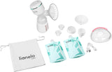 LIONELO Elektrisk bröstmjölkspump LIONELO Fidi plus 180 ml, energibesparande bärbar pump, 9 massagenivåer, drifttid 150 min Tillbehör Mat och amning Bebe Naty Shop