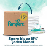 Pampers Harmony blöjor storlek 2, 204 blöjor, 4 kg-8 kg, skonsamt hudskydd med 100 % Pampers skydd