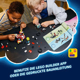 LEGO Dreamzzz Coopers Tiger Mech och Zero'S Hot Rod Car, leksaksbil för barn, present till 9 år gamla pojkar och flickor, 2-i-1 lekset med mek och minifigurer 71497 Byggset Besuche den LEGO-Store