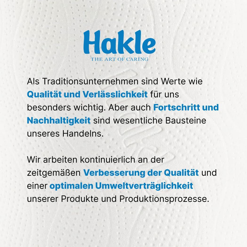 Hakle Traumweich Toalettpapper - 16 rullar, skonsam rengöring för välbefinnande (2-pack)