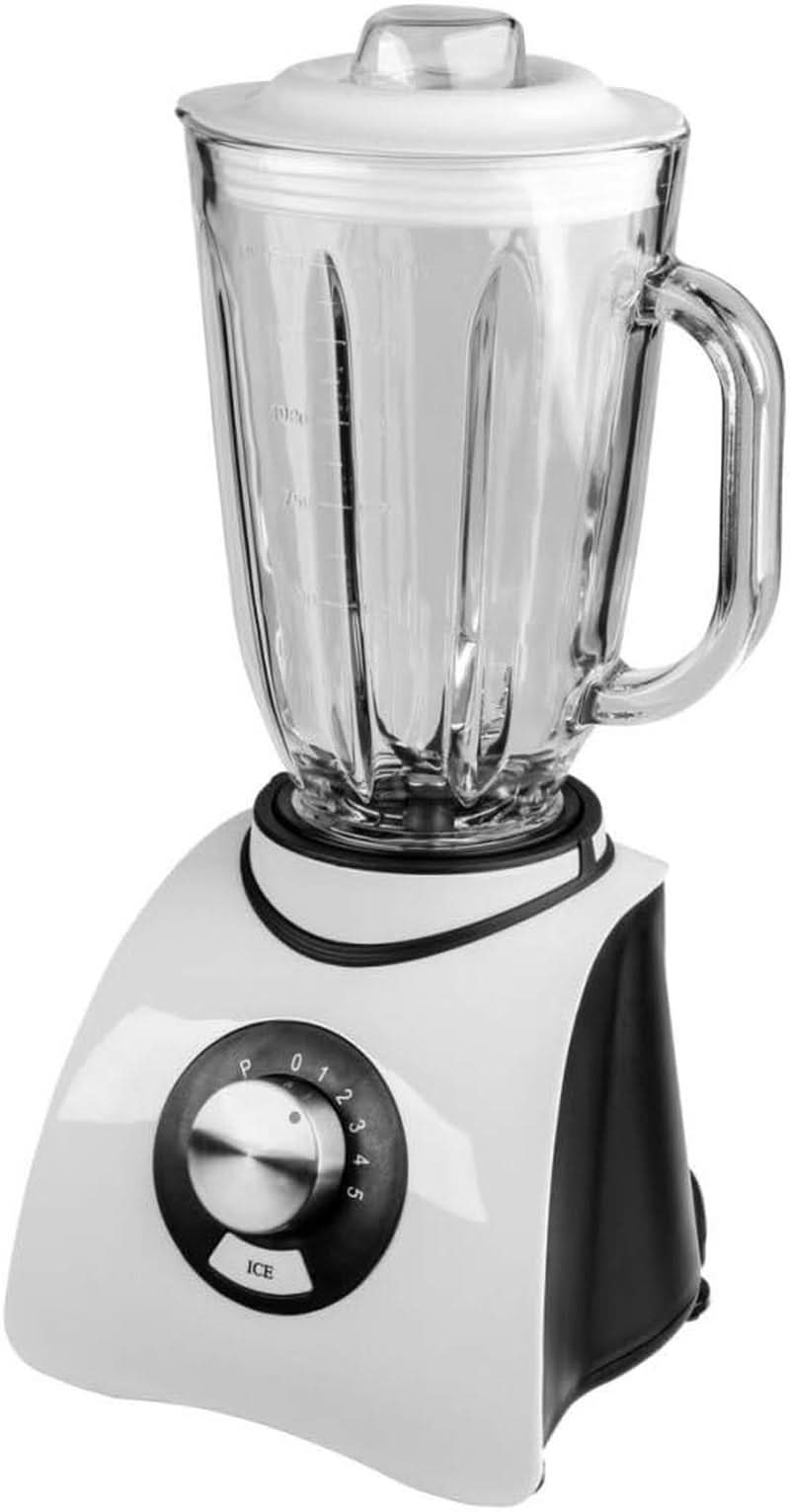 Gastroback 40898 Vital Basic, Mit Integrierter Ice-Crush Funktion, Leistungsstarker 600 Watt Motor Mixer, Kunststoff, 1,5 liter, Weiß Kitchen Naty Shop