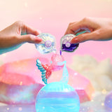 LOL Överraskning! Mermaids Makeover Magic Tots - Riktigt läppglans för dig och din docka att göra själv, mixa och skapa smink, Rolig vattenlek, 6 dockor att samla - Ålder 4+