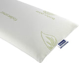 Todocama Todolit viskoelastisk aloe vera plus kudde, grön, 2 delar, 75 cm Naty Shop standardkuddar