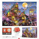 Educa - Pussel 500 bitar för vuxna | sagohus, 500-bitars pussel för vuxna och barn från 11 år, fantasy, sagor, älvor (19554) Puzzle Naty Shop