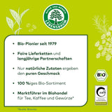Lebensbaum Earl Grey klassiskt svart te med naturlig bergamott och citronolja, harmoniskt, aromatiskt, 100 % ekologiskt, löst, 100 g