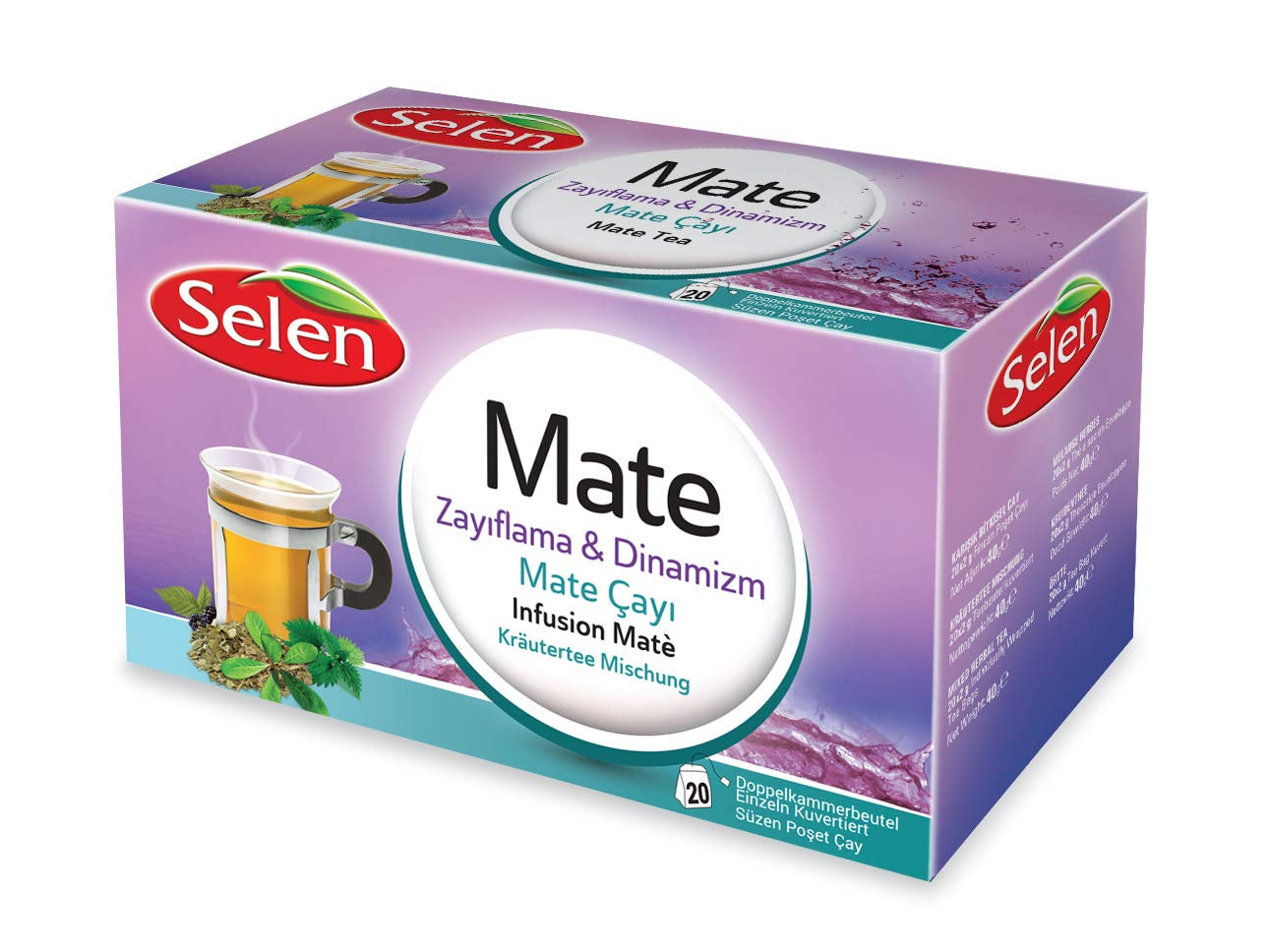 Örtte Selenium Mate 20 påsar