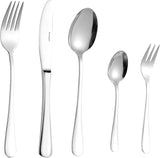 Bestickset Sylvia Tillverkad av rostfritt stål 18/0 Polerad 30 stycken Kitchen Naty Shop