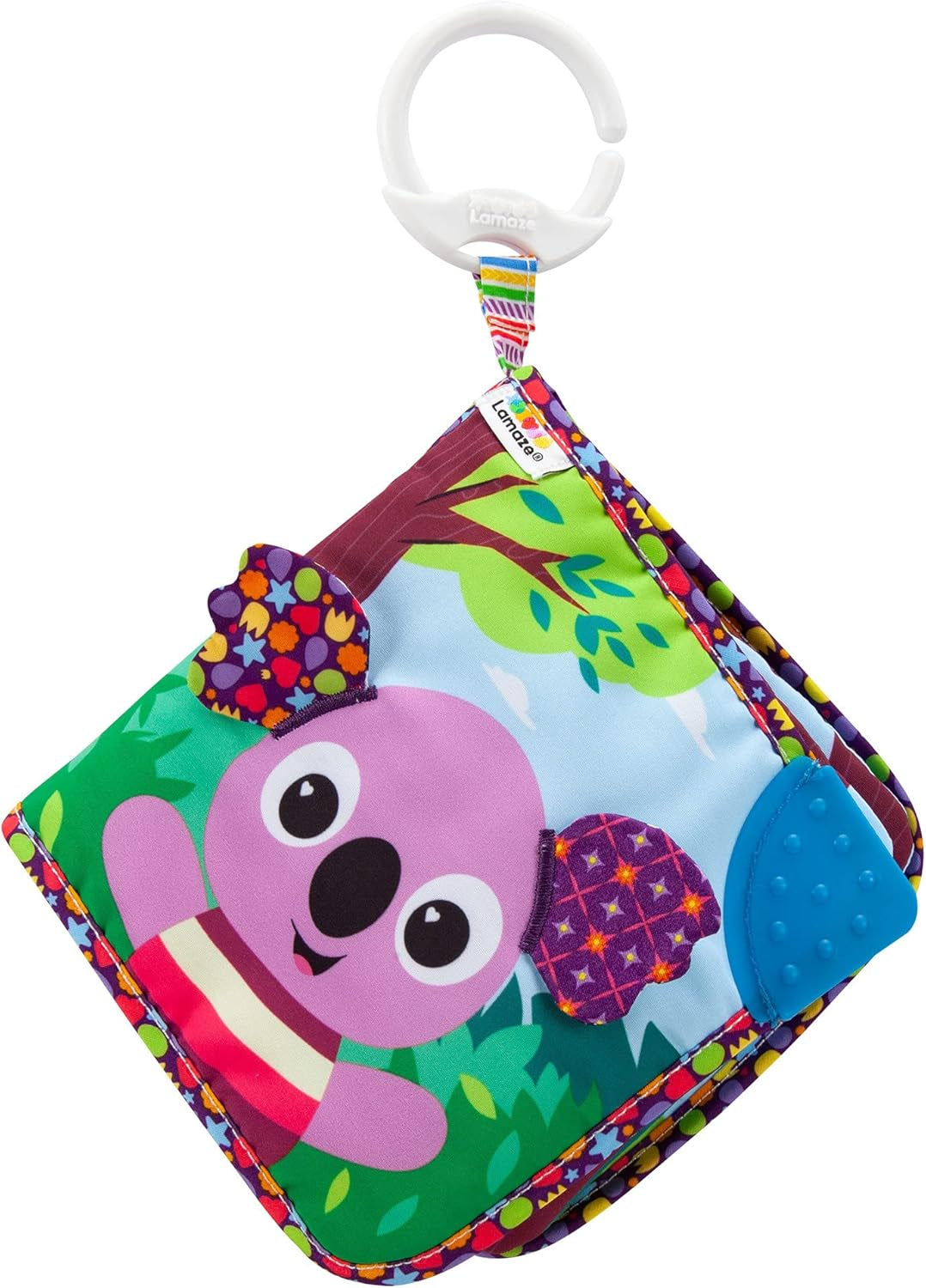 Lamaze Colorful Caterpillar Journey, nyfödd leksak, babysensorisk leksak med färger och ljud, utvecklingsleksak för 6 månader pojkar och flickor, L27463 Babyleksaker Naty Shop Walla Koala Soft Book