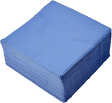 SER4230239 Servett 40 X 40, 2 lager, 1/4-faldigt, 100 servetter, 2 lager, slät kant, blå