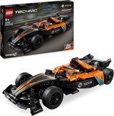 LEGO Technic NEOM Mclaren Formula E Racerbil, Racingbilsleksak för 9 år gamla pojkar och flickor, Modellbilsats, Barnrumsinredning, Födelsedagspresentidé 42169 Byggset Besuche den LEGO-Store Single