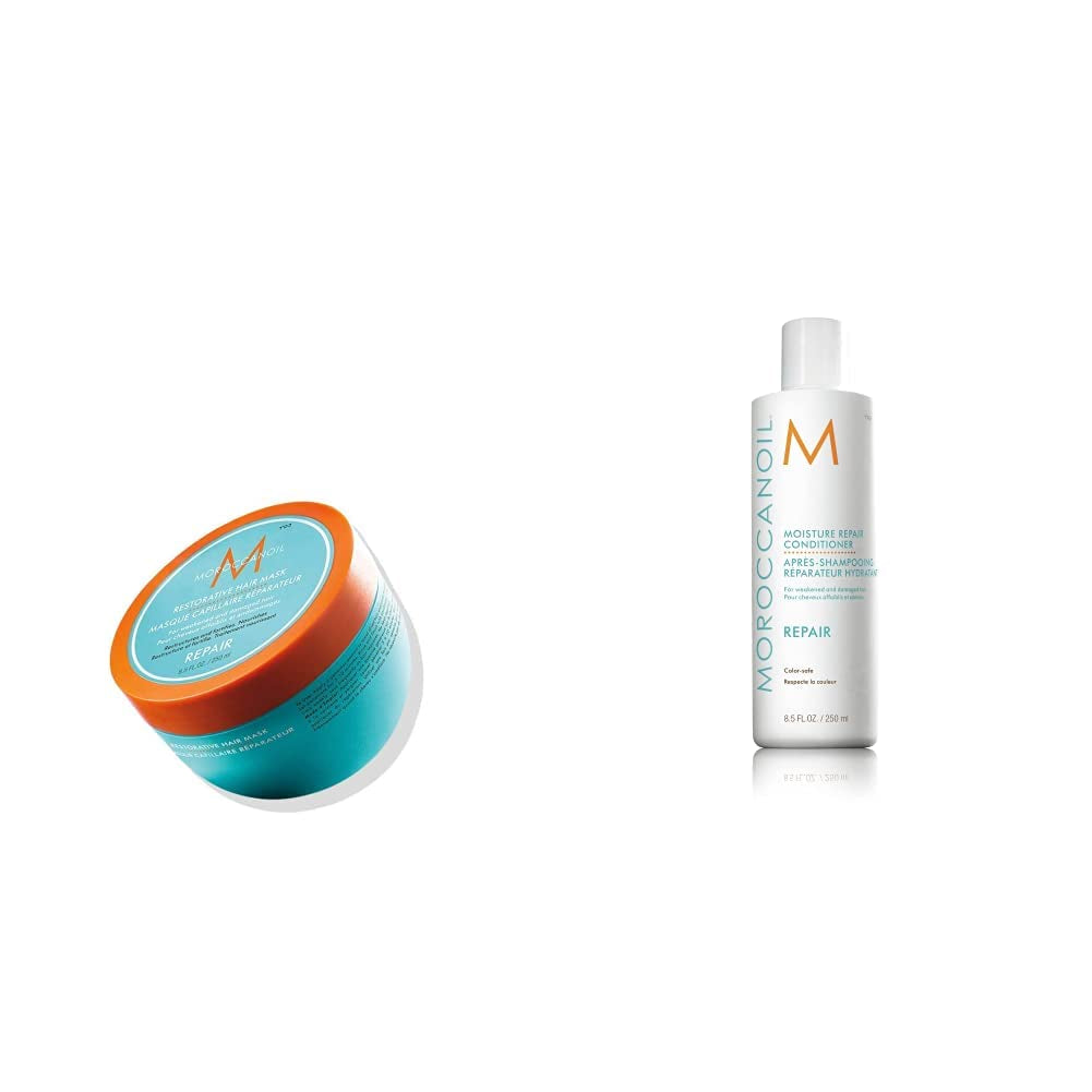 Moroccanoil Hair Strengthening Mask Naty Shop Hair Mask 250 ml (1 förpackning) förpackning med extra volym schampo