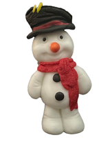 Ätsockerdekoration, Snowman Sugar Paste Decorations Nati Shop