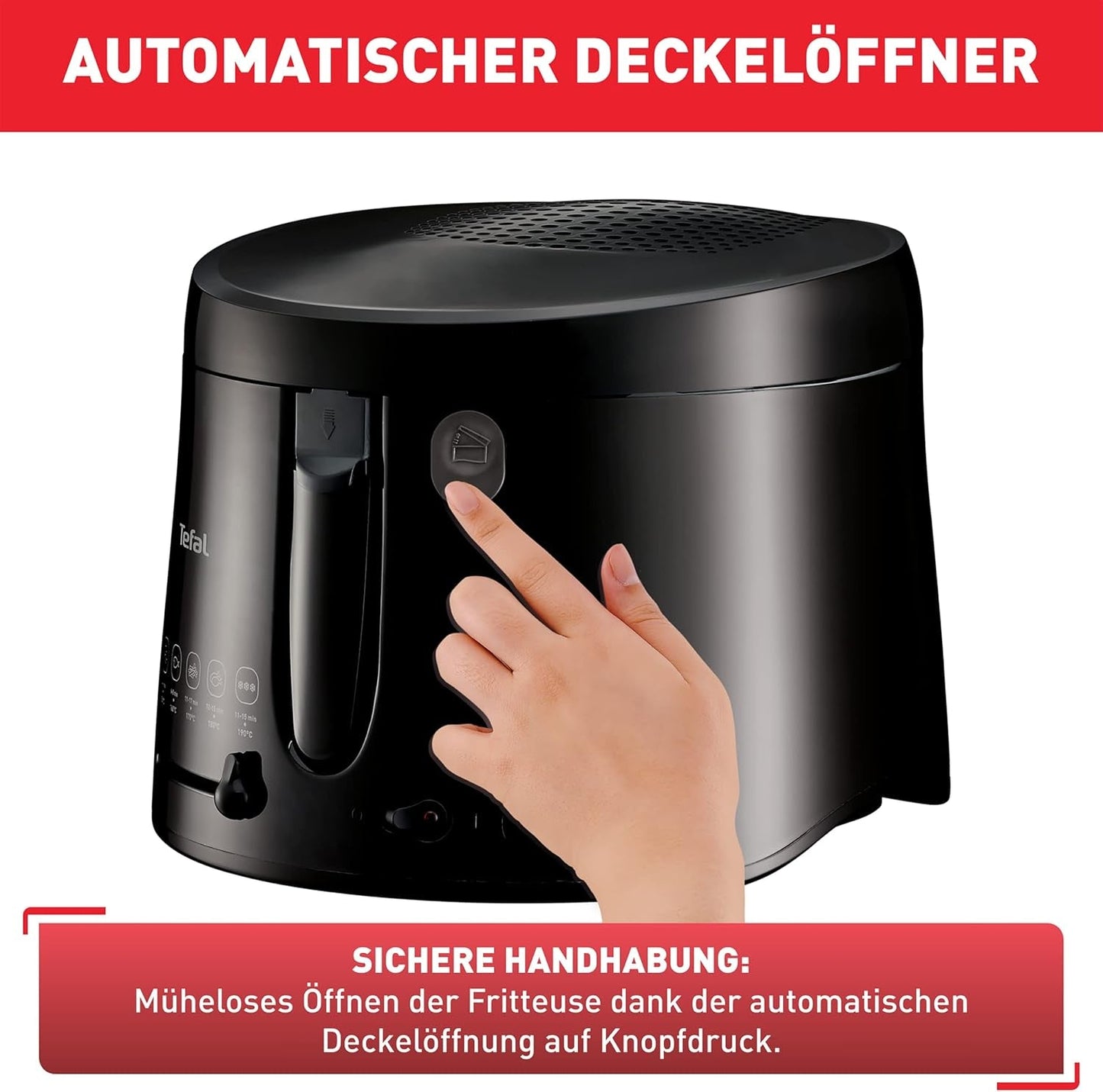 Tefal Maxi Fritös, Cool Wall Technology, 1,2 kg, justerbar termostat Vitvaror Naty Shop