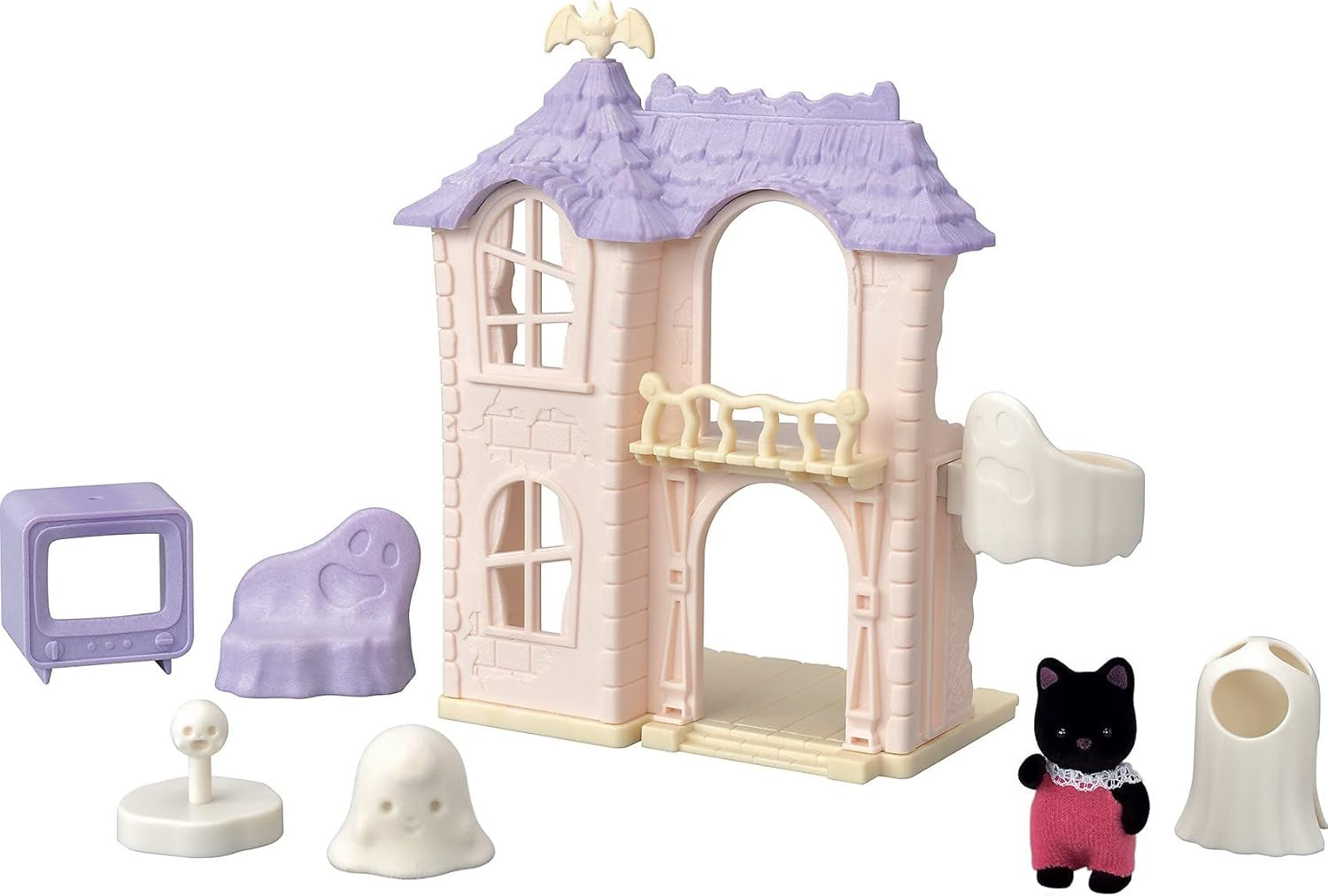 Sylvanian Families 5542 Spooky Haunted House - Dollhouse Playset Dollhouses Naty Shop Singel