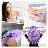 4,23 oz Lila hårton Tillfällig hårfärg med borstar, män kvinnor styling hårton vax, instant hårkräm lera Naturlig frisyr Pomada, DIY Cosplay Halloween hårvax Hårfärgning Naty Shop