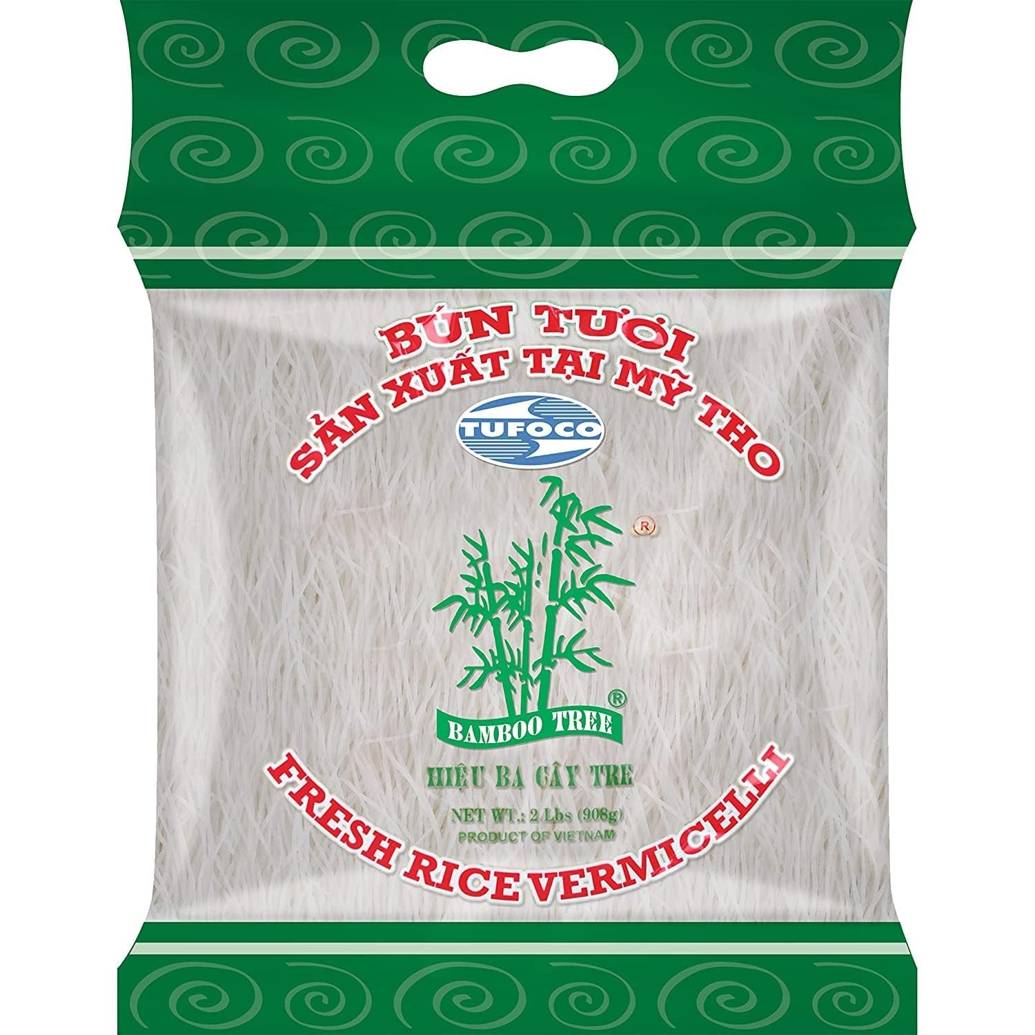 BAMBUTRÄD - Färsk ris vermicelli - 1 x 400g