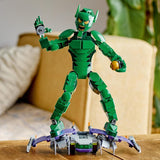 LEGO Marvel Green Goblin Byggfigur, Superskurk rörlig byggleksak för barn 8+, pojkar och flickor, Spider-Man Universe Set med reglage och pumpabomber, Superhjältepresentidé 76284 Byggset Besuche den LEGO-Store