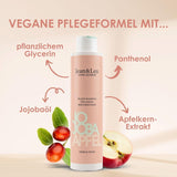 Jean & Len Care Shampoo Jojoba & Apple, ger näring åt långt och skört hår, 300 ml Dusch och bad Jean & Len