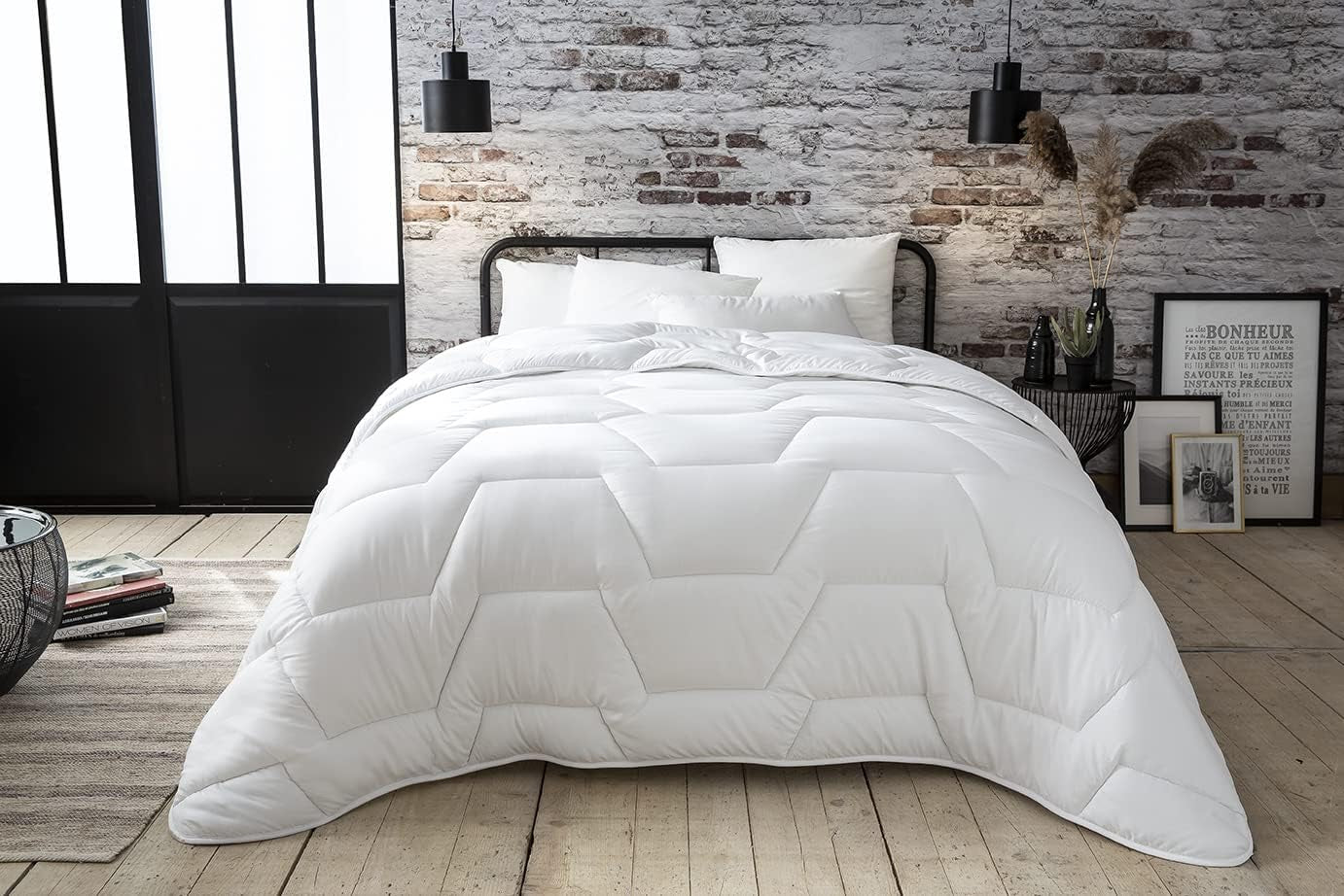Abeil Acaristop påslakan med anti-kvalster och antibakteriell effekt, polyester, vit, 200 X 200 cm Täcken och täcken Naty Shop