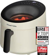 Russell Hobbs Airfryer, 5 liter, 10 program, visningsfönster Vitvaror Naty Shop Cream