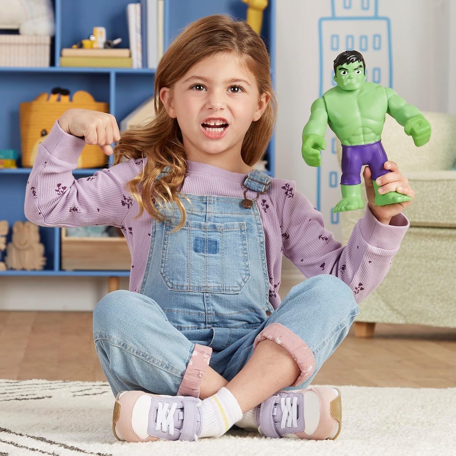 Marvel Spidey och hans fantastiska vänner och hans extraordinära vänner jätte hjältefigur 22 cm hulk leksak för barn från 3 år en storlek Actionfigurer Naty Shop