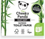 The Cheeky Panda Bamboo Cocktail Servetter | vita servetter 100 stycken pappersservetter
