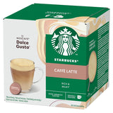 STARBUCKS Caffè Latte av Nescafé Dolce Gusto Kaffeekapseln 6 x 12 (72 Kapseln)