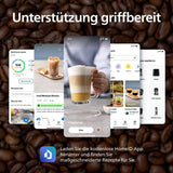 PHILIPS automatisk espressomaskin 2200-serien - 2 kaffespecialiteter, pekskärm, klassisk mjölkskummare, keramisk kvarn, mattsvart (EP2220/10)