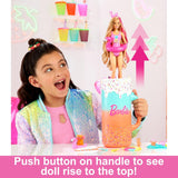 BARBIE Pop Reveal Rise & Surprise Present Set - 15+ överraskningar inklusive 1 Barbie-docka, strandtillbehör för lekfullt och fruktigt skoj för barn från 3 år och uppåt, HRK57