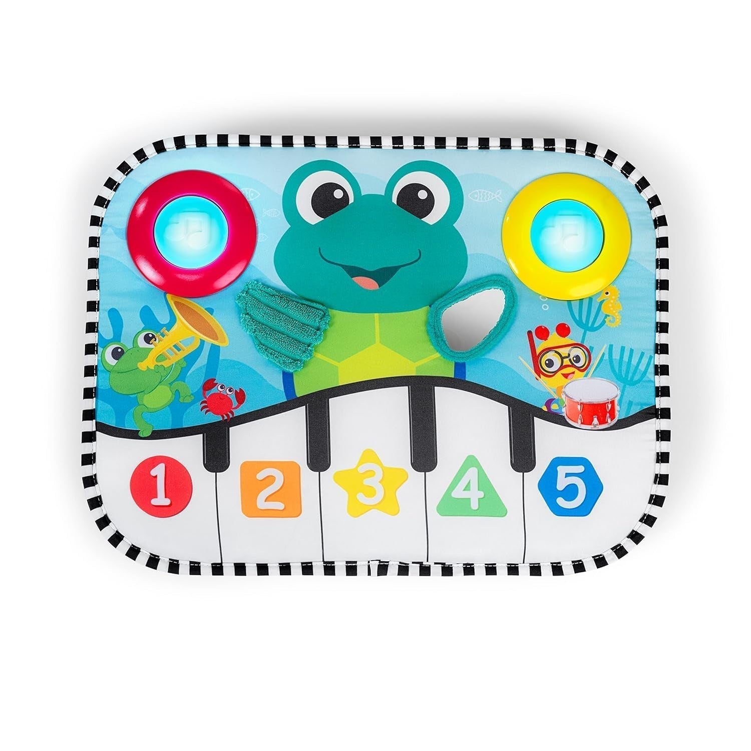 Baby Einstein Earl the Elephant Bluetooth ljudmaskin, musiksystem + nattljus, baby till småbarn leksaker Bebe Naty Shop Spjälsäng Leksak Neptune
