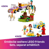 LEGO Friends Heartlake City Glassbil Låtsaslekset 2 figurer och en kanin Byggset 4 år gamla flickor Leksakskaraktär Minifigur Byggleksak 42644 Byggset Besuche den LEGO-Store