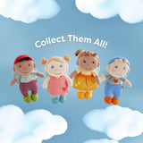 HABA Guardian Angel Lore - Fluffig textildocka (15 cm), perfekt välkomstpresent för spädbarn och småbarn - Tvättbar i 30 °C - 2011870001