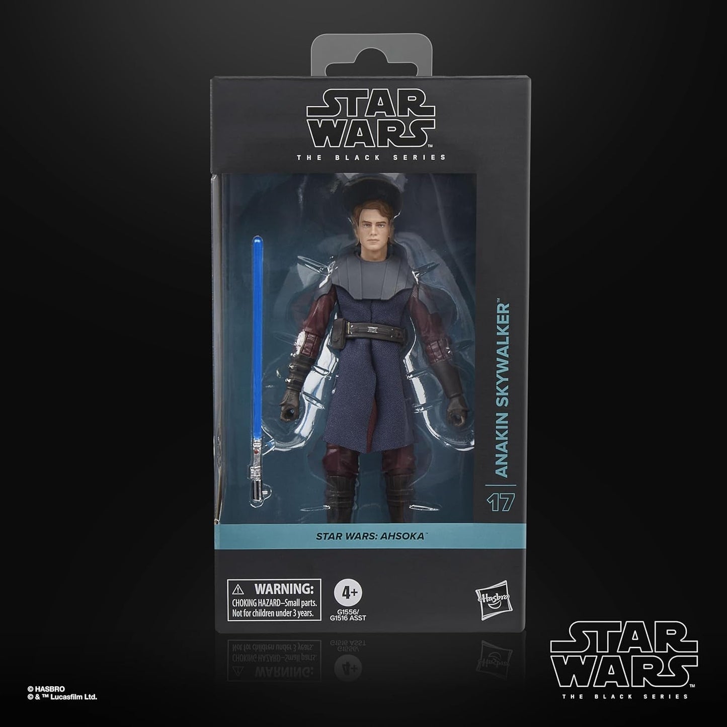 Star Wars The Black Series Anakin Skywalker, Star Wars: Ahsoka Premium Collectible Actionfigur (15cm) Actionfigurer Naty Shop