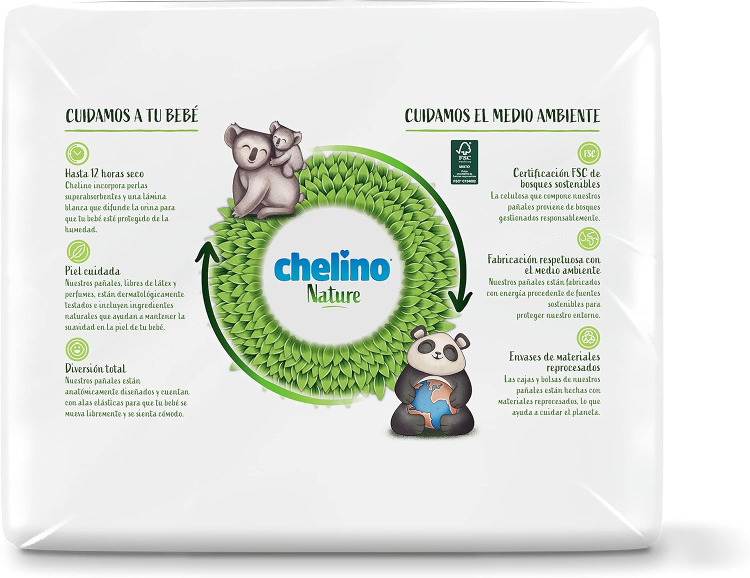 Nature babyblöja, stl 6 (17-28 kg), 162 blöjor