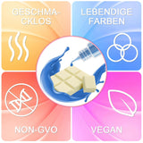 Fettlöslig matfärgning - 30 ml koncentrerad oljebaserad matfärgning för choklad matfärgningsset för tårtdekorering, fondant, smörkräm, bakning, hantverk (marinblå)