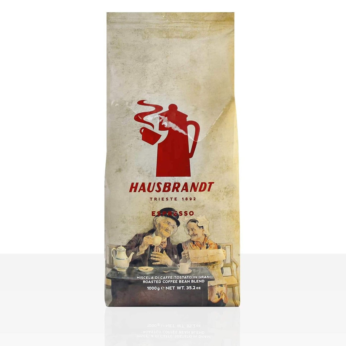 Hausbrandt Espresso Nonetti - 6 bönor x 1 kg