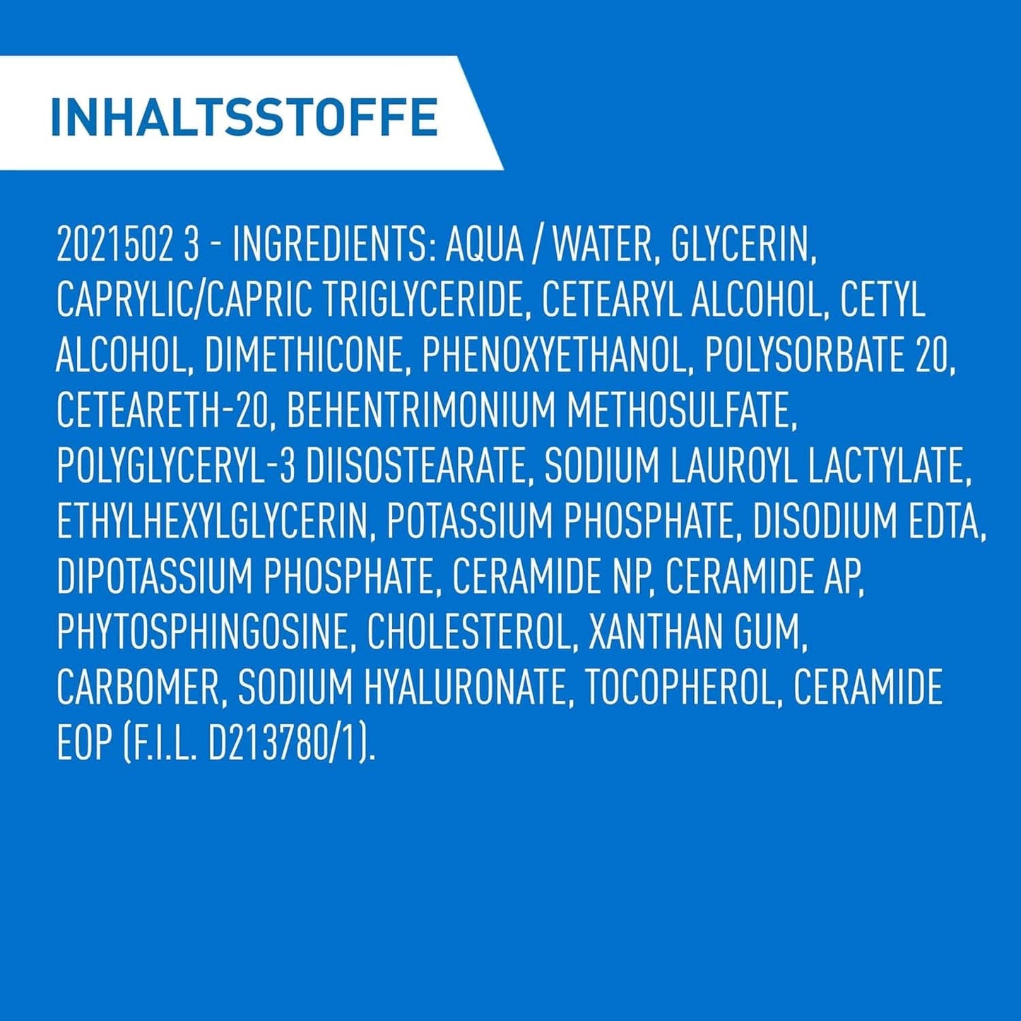 Cerave Moisturizing lotion för kropp och ansikte, 1 liter Cosmetics and Beauty Naty Shop